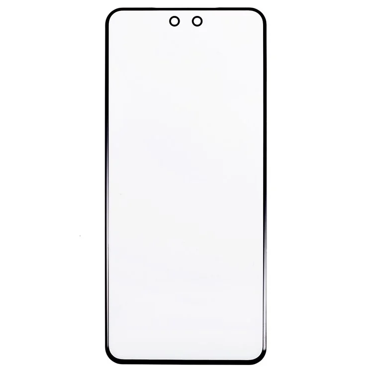 Pour Huawei Nova 12 Pro 5g, Lentille en Verre à Écran Avant + Pièces de Remplacement Adhésives OCA (sans Logo)