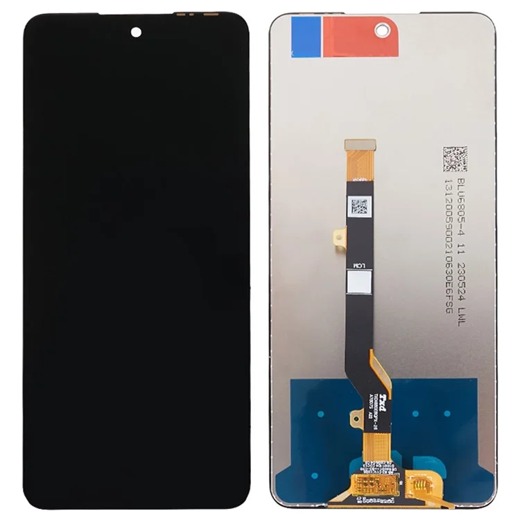 Per Infinix Hot 30 5G X6832 LCD Screen e Digitizer Assembly Part (Grado C, senza Logo)