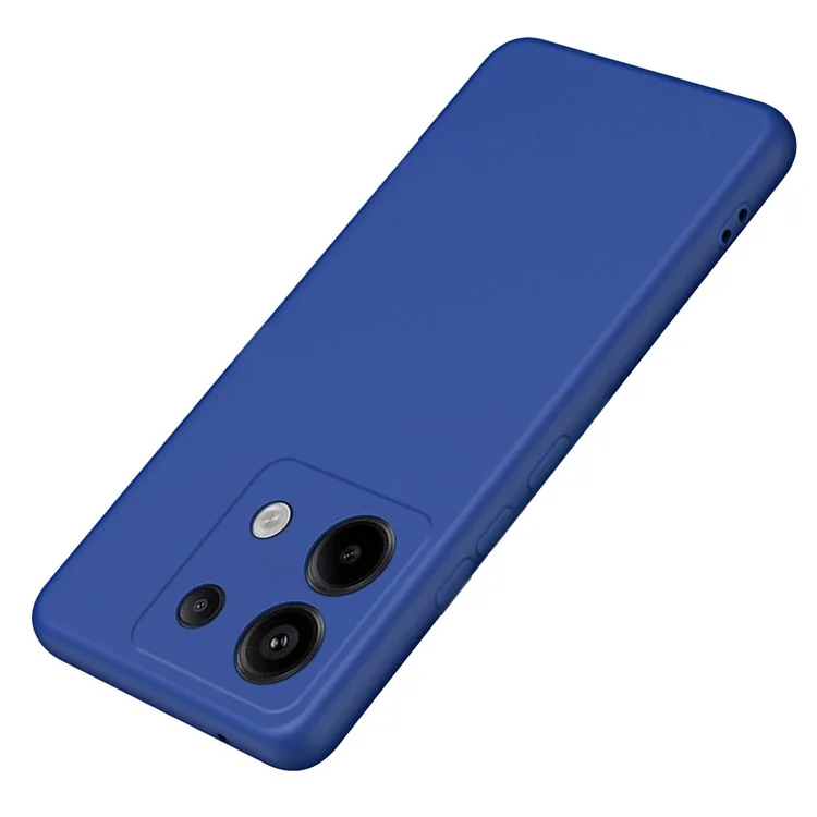 Para Xiaomi Redmi Note 13 Pro 5G / Poco X6 5G Funda Tacto Sedoso 2.2mm Funda TPU Trasera del Teléfono - Azul