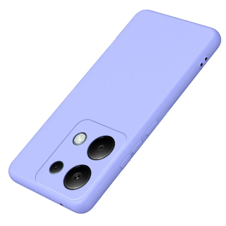 For Xiaomi Redmi Note 13 Pro 4G / Poco M6 Pro 4G TPU Case 2.2mm Rubberized Phone Cover - Purple