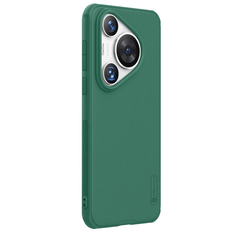 NILLKIN Frosted Shield Pro para Huawei Pura 70 Pro / Pura 70 Pro+ Funda Magnética de PC+TPU Antideslizante - Verde