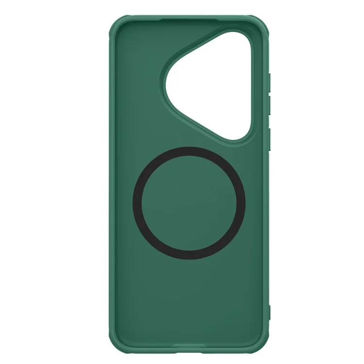 NILLKIN Frosted Shield Pro para Huawei Pura 70 Pro / Pura 70 Pro+ Funda Magnética de PC+TPU Antideslizante - Verde