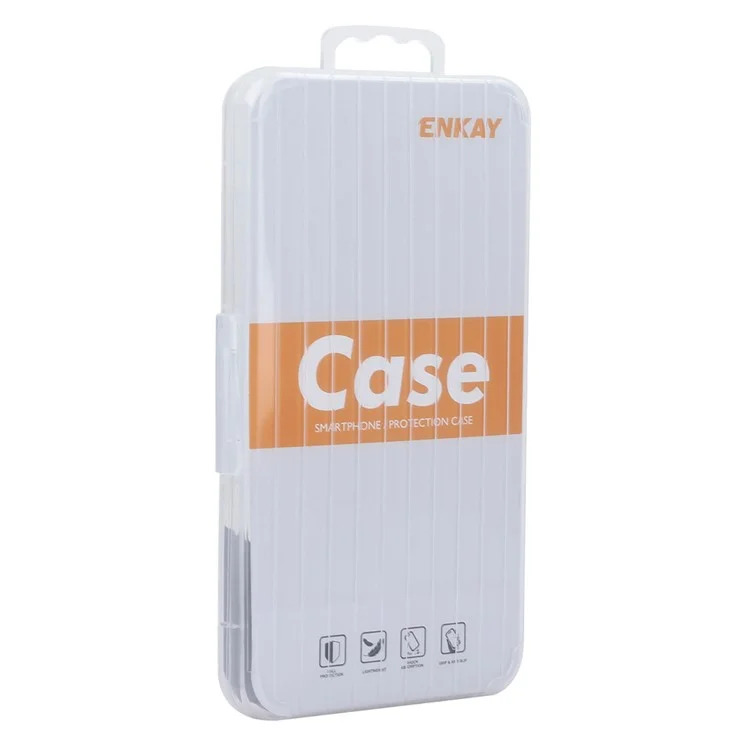 ENKAY HAT PRINCE For OnePlus Ace 3 5G / 12R 5G Clear Case Four Corners Reinforced Anti-Slip Strip Edge TPU Phone Cover