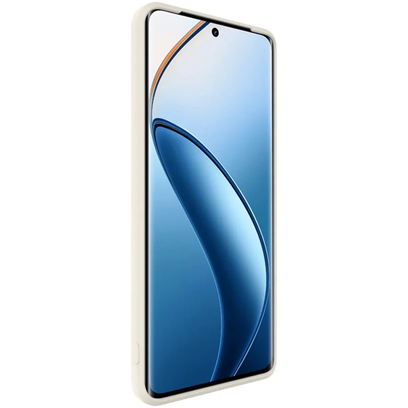 IMAK UC-4 Series for Realme 12 Pro 5G / 12 Pro+ 5G Soft TPU Case Straight Edge Phone Cover - White