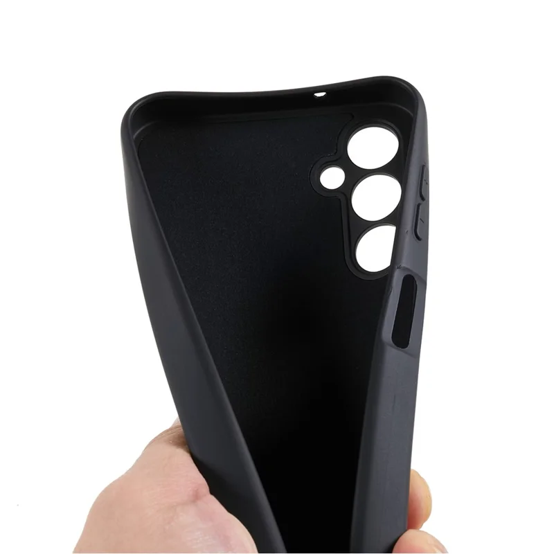 For Samsung Galaxy S24 TPU Case 2,0 mm Anti-skrab Præcise Udsparinger Smartphone Cover - Sort