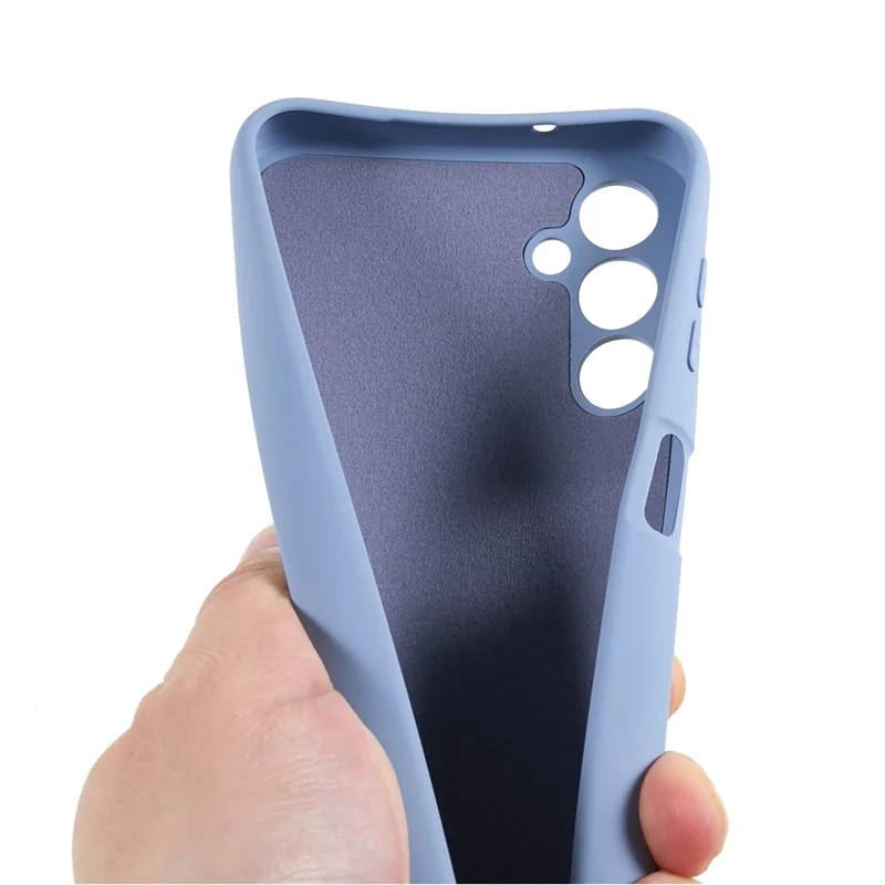 For Samsung Galaxy S24+ Case 2.0mm Thickness Anti-fall TPU Mobile Phone Cover - Grey