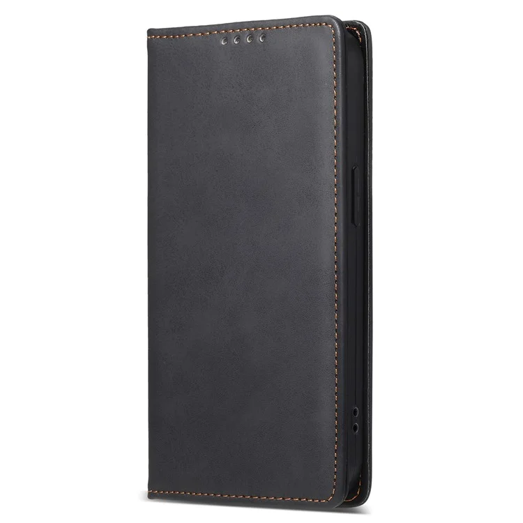 DF-05 For Xiaomi Poco X6 Pro 5G / Redmi K70E 5G Case RFID Blocking Leather Wallet Phone Cover - Black