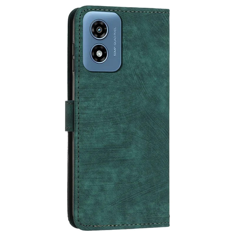 Para Motorola Moto G04 4G / G24 4G Case Chumplet Chumchetel Linhe - Verde