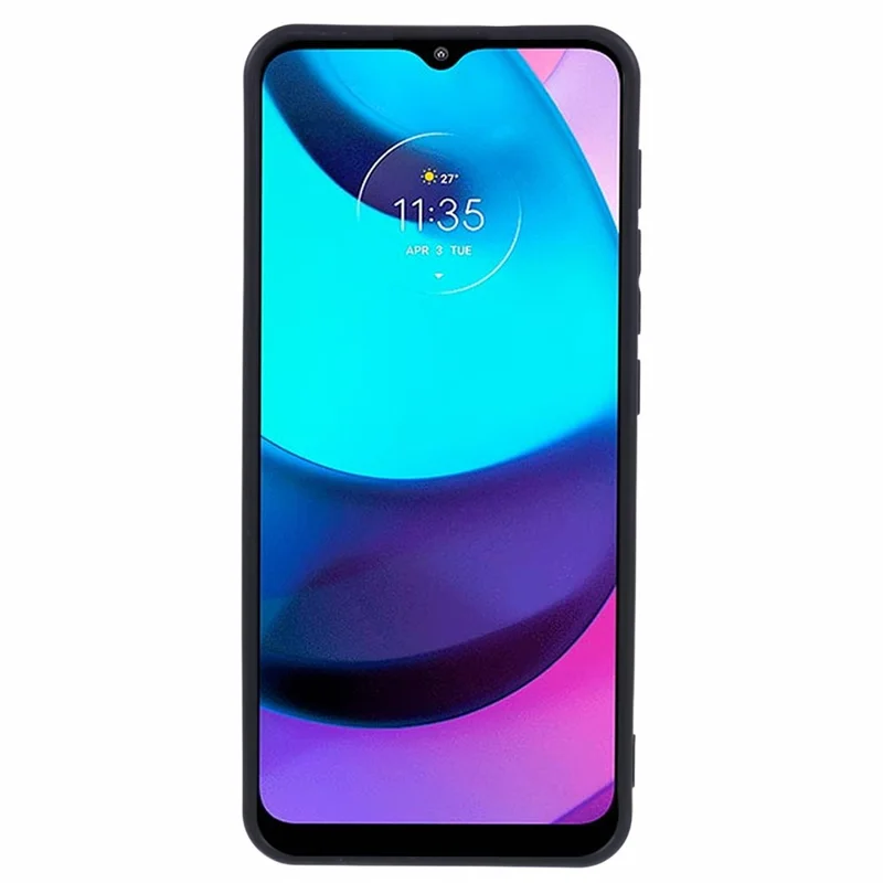 For Motorola Moto E20 Case Magnetic Case PC+TPU Kickstand Phone Cases - Red