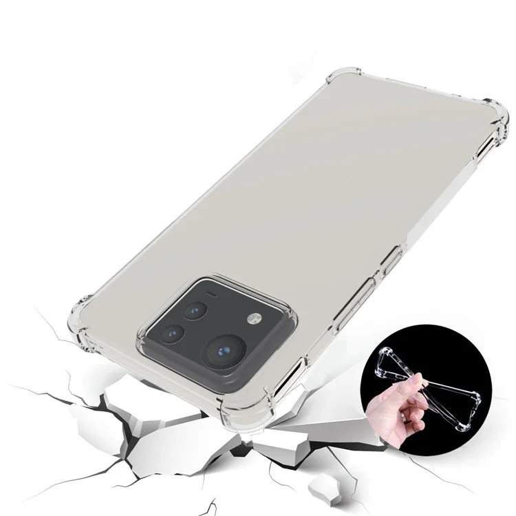 Idewei Para Asus Zenfone 11 Ultra 5g Capa Traseira Capa de Airbag Capa TPU Phone Protector