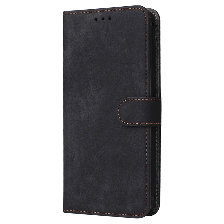 Für Oppo Reno11 F 5G / F25 Pro 5G Wallet Hülle RFID-blockierende Handyhülle mit Handschlaufe - Schwarz