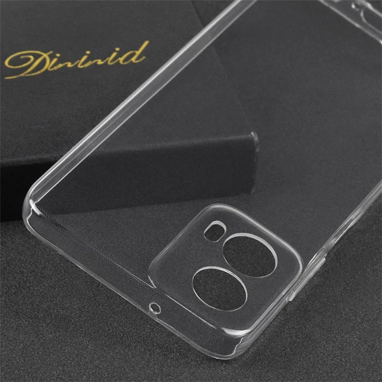 For Motorola Moto G34 5G TPU Case Transparent Camera Protection Phone Cover