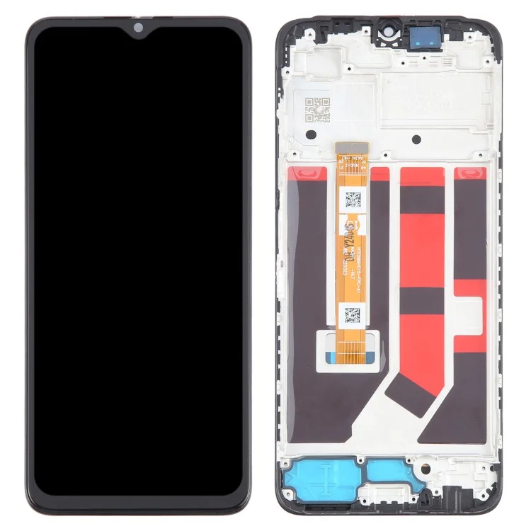 Für Oppo A38 4G / A18 4G Grade S IPS LCD OEM-Bildschirm und Digitizer-Baugruppe + Rahmenteil (ohne Logo)