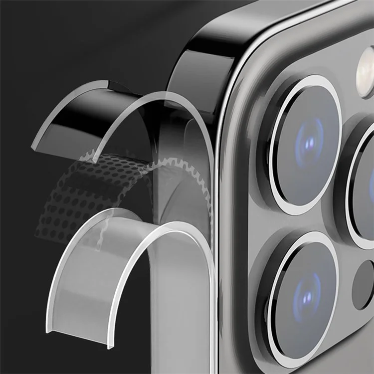 Q.COO Ice Mist Series for iPhone 14 Pro Max TPU Case Drop-proof Matte Soft Phone Cover - White