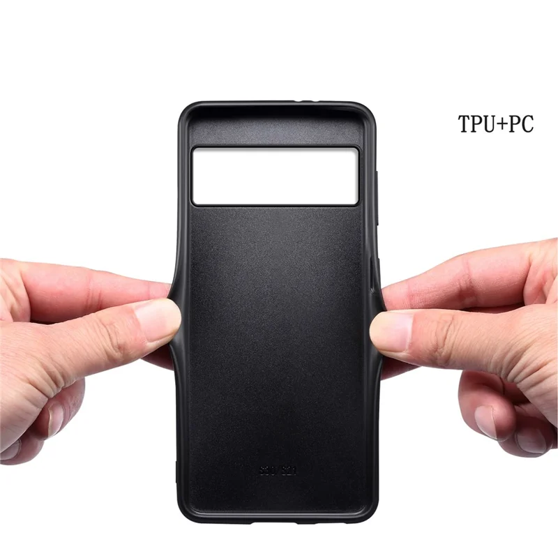 For Google Pixel 8 PU Leather+PC+TPU Cover Crocodile Texture Mobile Phone Case - Green