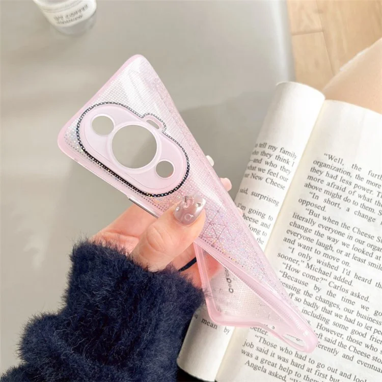 Q.COO For Huawei nova 11 / nova 12s 4G / nova 12 Lite 4G Case Sparkly Protective TPU Phone Cover - White