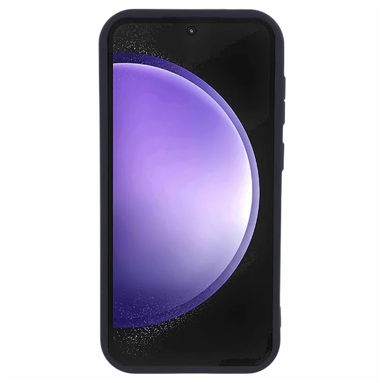 Para Samsung Galaxy S23 FE Case Thin Matte TPU Phone Back Cover - Preto