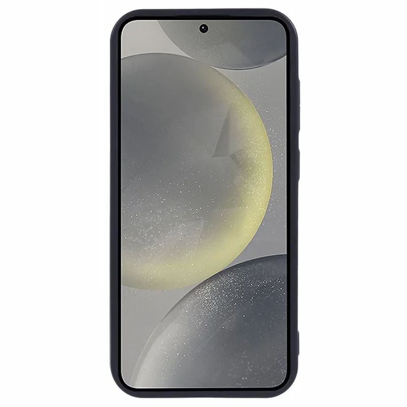 For Samsung Galaxy S24 Case Matte Finish Slim Profile TPU Phone Cover - Black