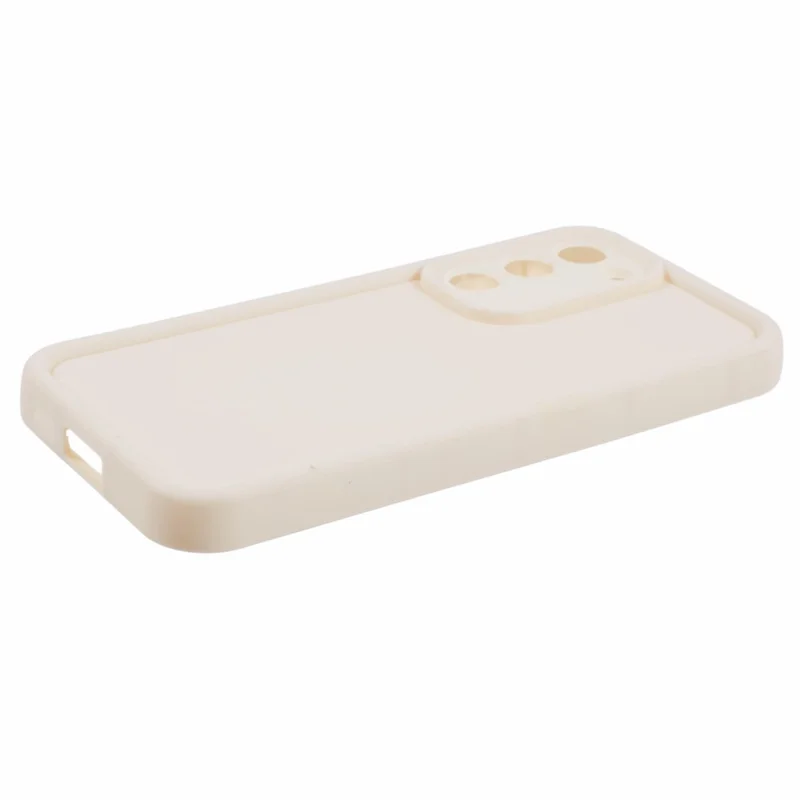 Obudowa do Samsung Galaxy S22+ 5G, matowa, lekka powłoka antyrysik z tworzywa TPU – beżowa