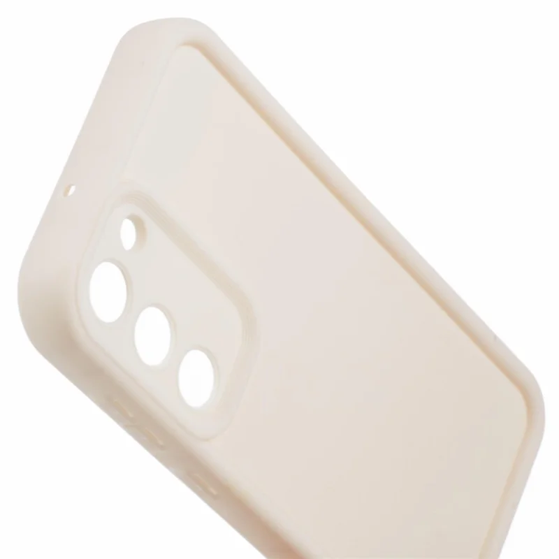 Obudowa do Samsung Galaxy S22+ 5G, matowa, lekka powłoka antyrysik z tworzywa TPU – beżowa