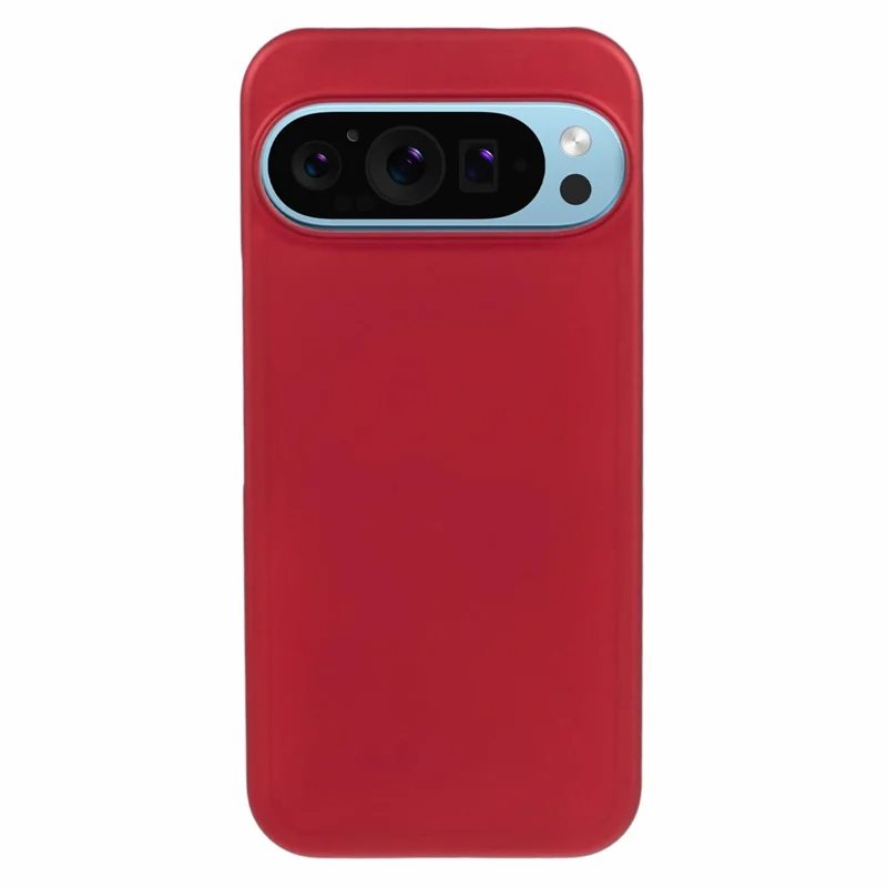 For Google Pixel 9 / Pixel 9 Pro Case Ultra Thin Hard PC Silky Touch Feeling Phone Cover - Red