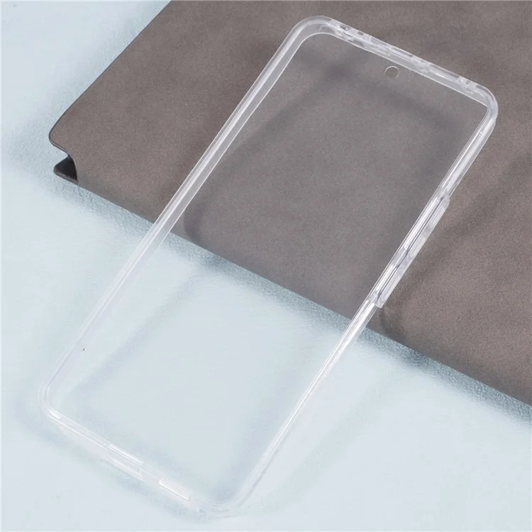 For Xiaomi Redmi Note 13 Pro 5G Clear Phone Case Acrylic + TPU Shockproof Back Cover with PET Film