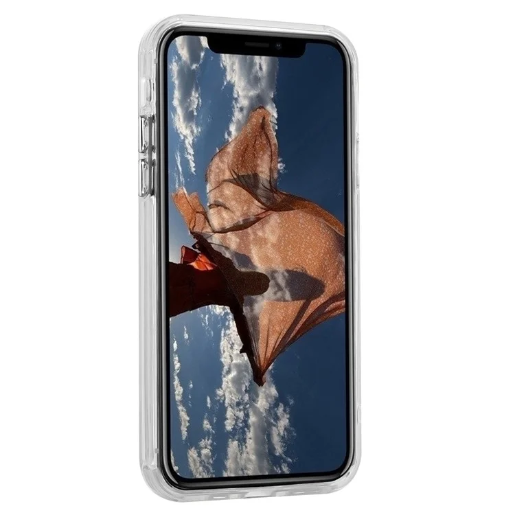 Für Iphone X / XS 5,8 Zoll Handykoffer Strassdekor TPU Drop-sof-abdeckung - Transparent