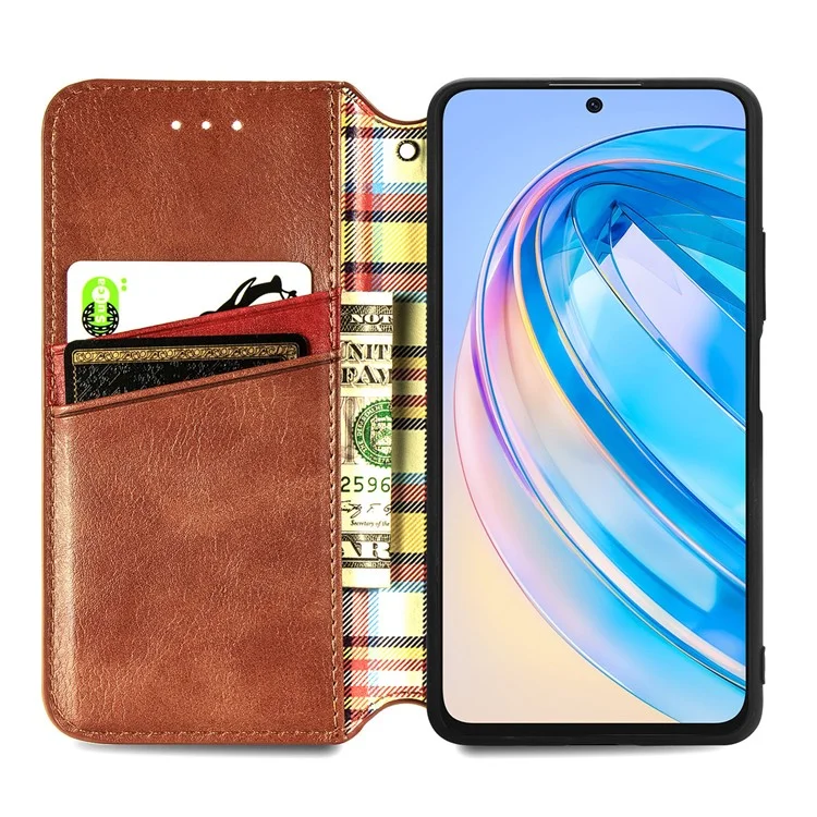 Capa de telefone 4G For Honor X6a - Marrom