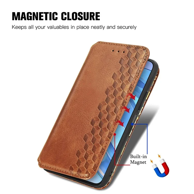 Capa de telefone 4G For Honor X6a - Marrom