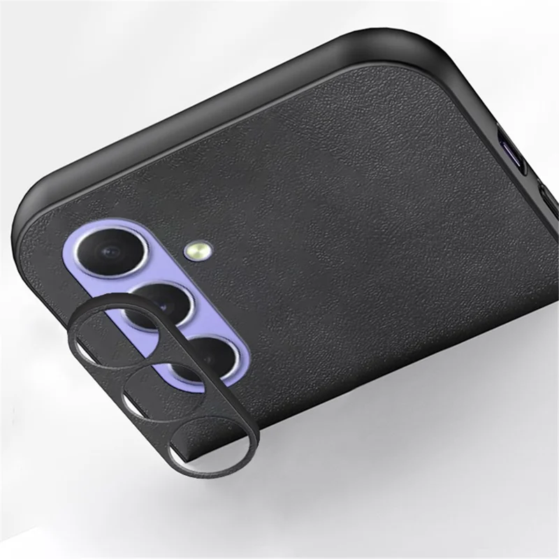 For Samsung Galaxy A14 5G / A14 4G Case TPU + PU Comfort-Grip Skin-Feel Smartphone Case - Brown