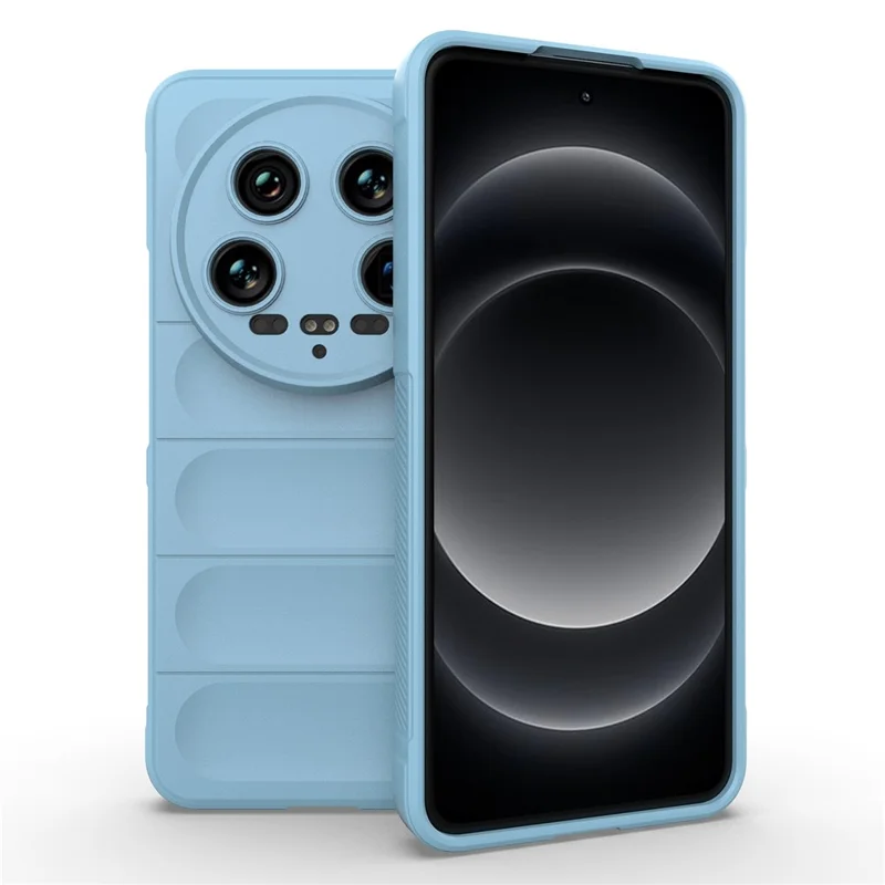 For Xiaomi 14 Ultra Case Drop Protection Soft TPU Phone Rugged Back Cover - Baby Blue
