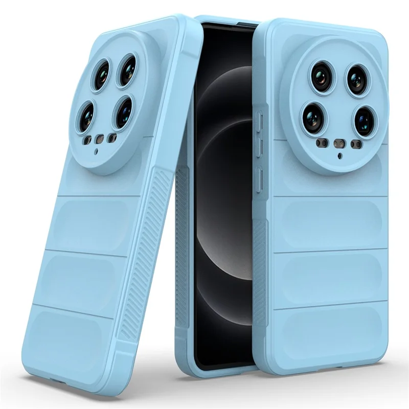 For Xiaomi 14 Ultra Case Drop Protection Soft TPU Phone Rugged Back Cover - Baby Blue