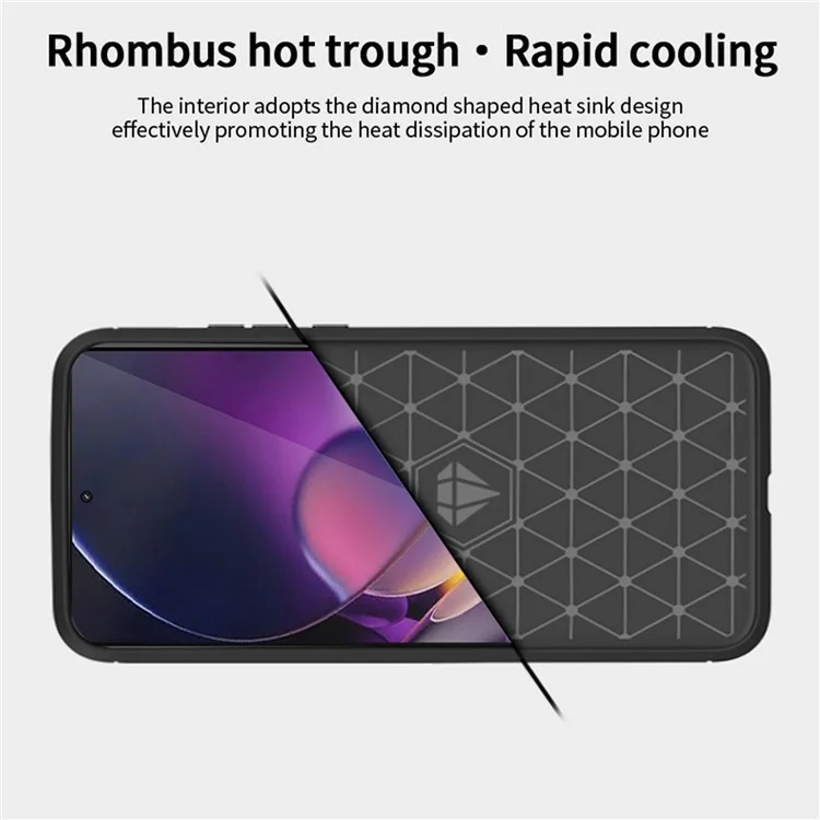 MOFI JK TPU-Serie-1 für Motorola Moto G Stylus 5G (2024) TPU-Hülle gebürstete sturzresistente Rückseite Handyhülle - Schwarz