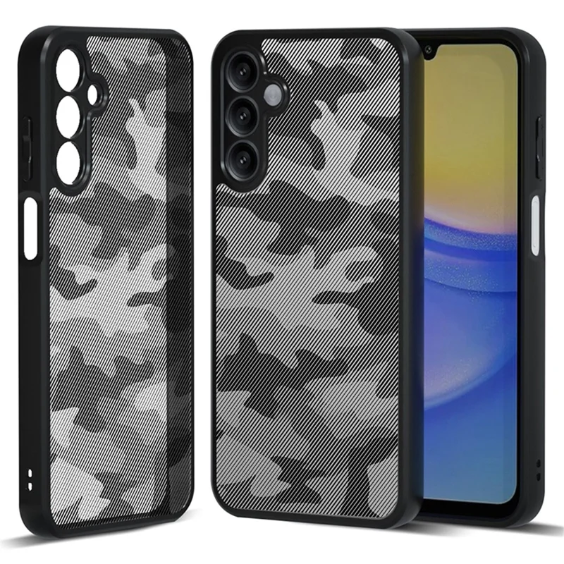 IBMRS For Samsung Galaxy A15 4G / 5G Case Drop Protection TPU+PC Phone Cover - Artistic Camouflage