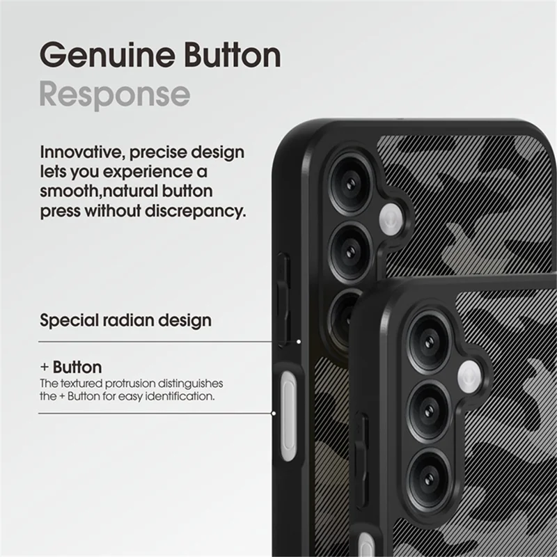 IBMRS For Samsung Galaxy A15 4G / 5G Case Drop Protection TPU+PC Phone Cover - Artistic Camouflage