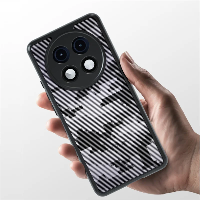 IBMRS For Oppo A2 Pro 5G Case Hybrid 2 in 1 Hard PC Soft TPU Phone Cover - Matte Black