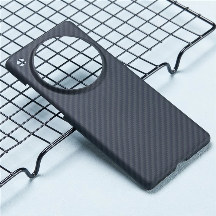 For Oppo Find X7 5G Case 1500D Coarse Texture Aramid Fiber Sturdy Phone Cover - Black
