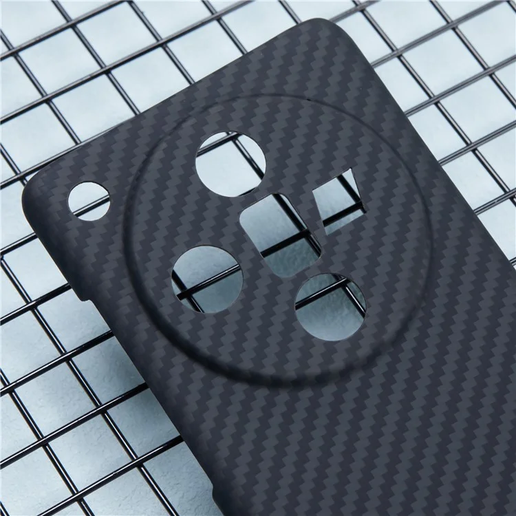 For Oppo Find X7 5G Aramid Fiber Case 1500D Coarse Texture Precise Cutout Phone Cover - Black