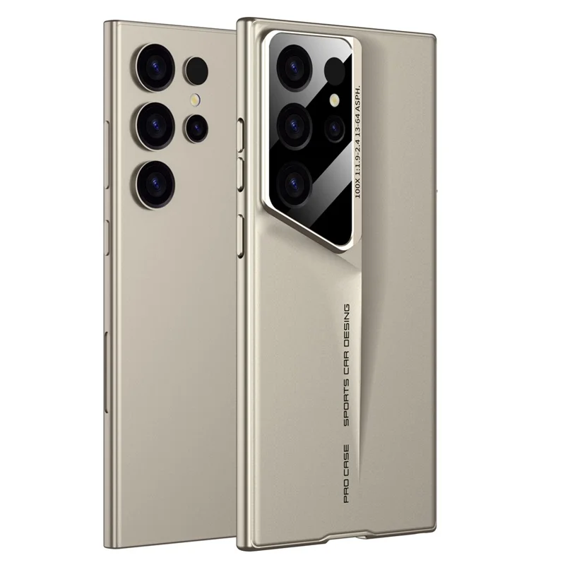 GKK For Samsung Galaxy S24 Ultra PC Case Anti-Drop Super Slim Shockproof Phone Case - Titanium Grey