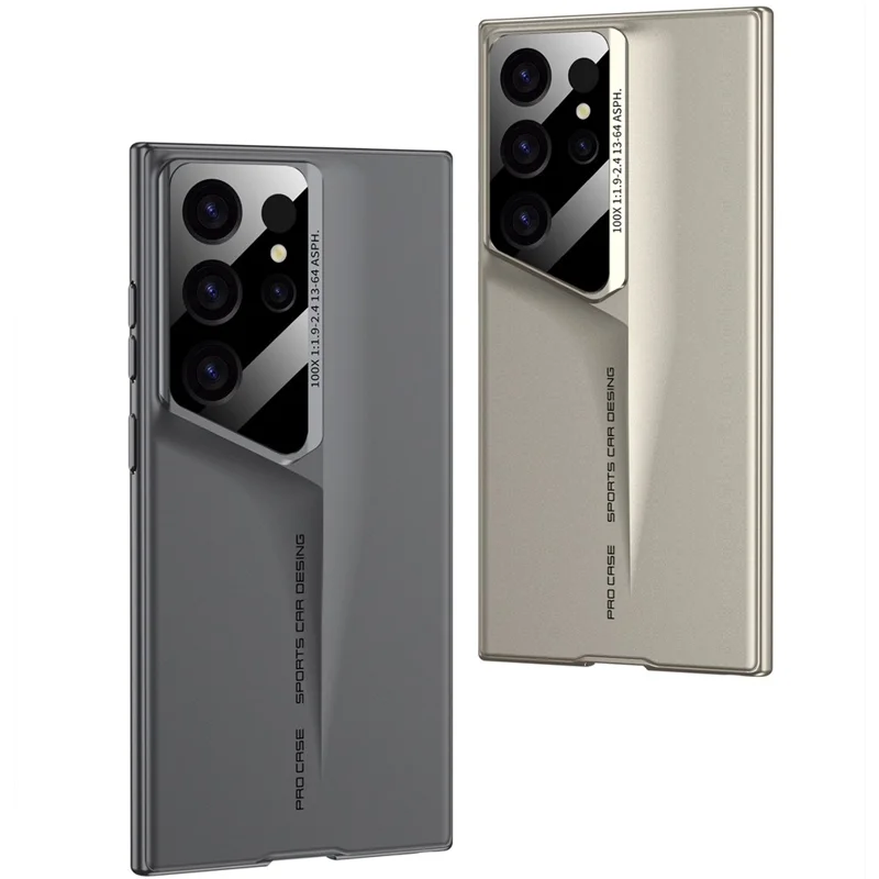 GKK For Samsung Galaxy S24 Ultra PC Case Anti-Drop Super Slim Shockproof Phone Case - Titanium Grey