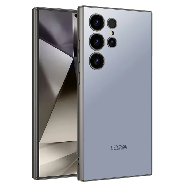 GKK For Samsung Galaxy S24 Ultra Case Skin-Touch AG Frosted Hard PC Phone Protector - Blue