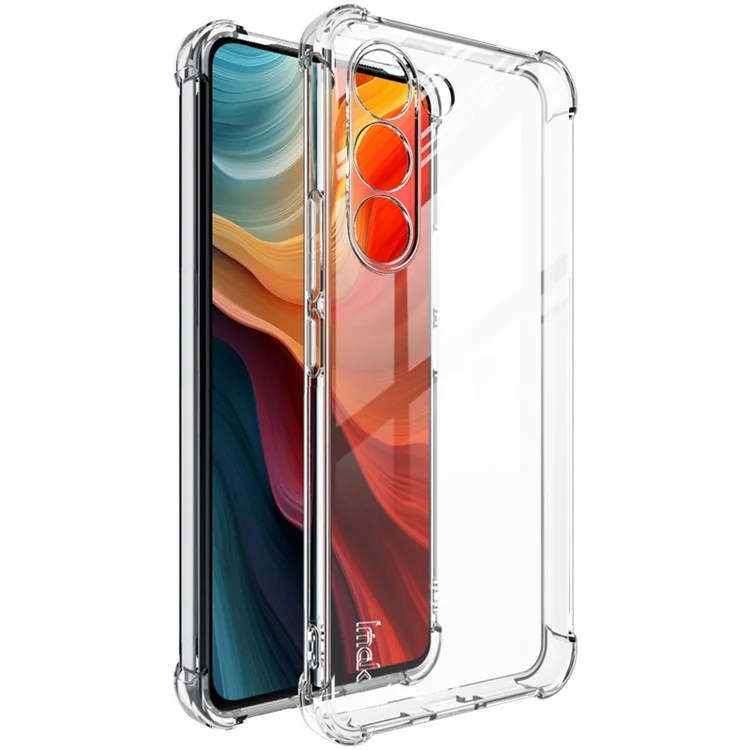 IMAK For vivo Y200e 5G / Y100 (IDN) 5G / V30 Lite 5G Clear Case Airbag Drop Protection TPU Phone Cover