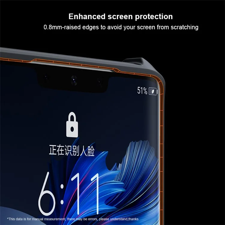 XUNDD Pour Huawei Mate 50 Pro 4G Étuis pour téléphones portables en TPU+acrylique Coque de protection antichoc