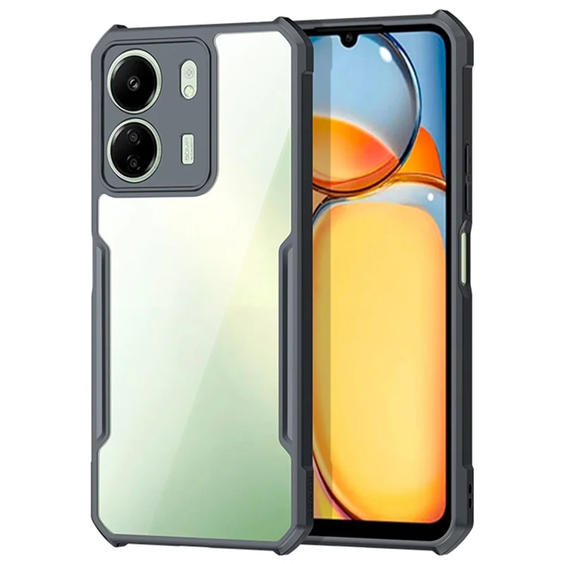 XUNDD For Xiaomi Poco C65 4G / Redmi 13C 4G TPU+Acrylic Cell Phone Case Anti-scratch Back Cover