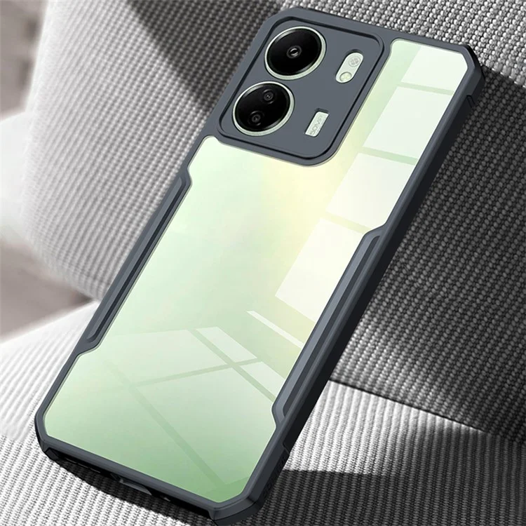 XUNDD For Xiaomi Poco C65 4G / Redmi 13C 4G TPU+Acrylic Cell Phone Case Anti-scratch Back Cover