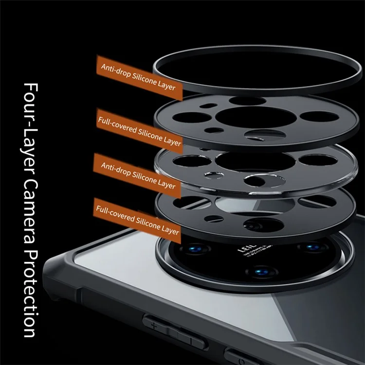 XUNDD Für Huawei Mate 40 Pro 4G / 5G Rückseite TPU+Acryl Fallschutz Handyhülle