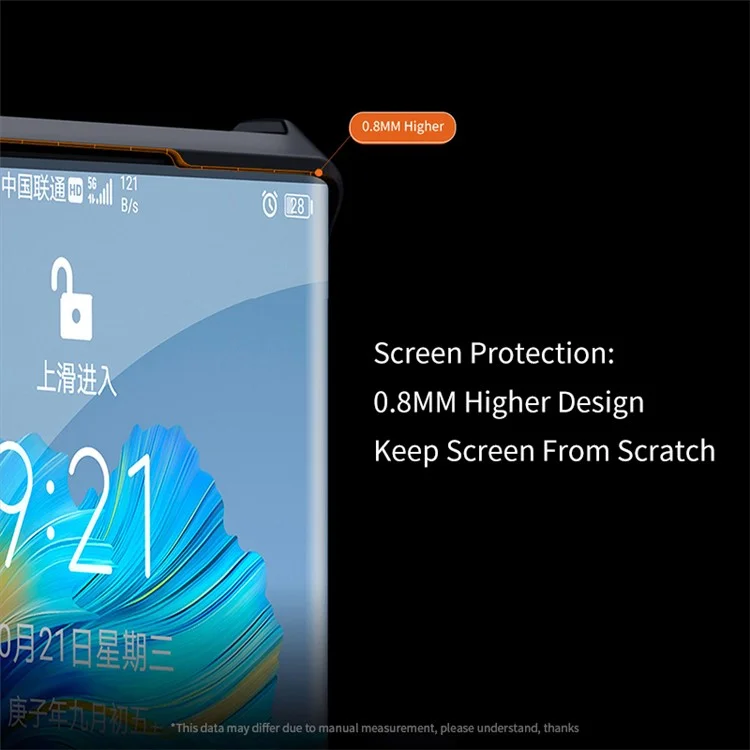XUNDD para Huawei Mate 40 Cubierta trasera absorbente de golpes Funda de teléfono celular TPU+Acrílico