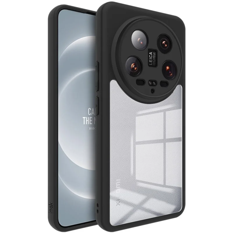 IMAK UX-9A Series for Xiaomi 14 Ultra Transparent Phone Case TPU+PC Protective Shell