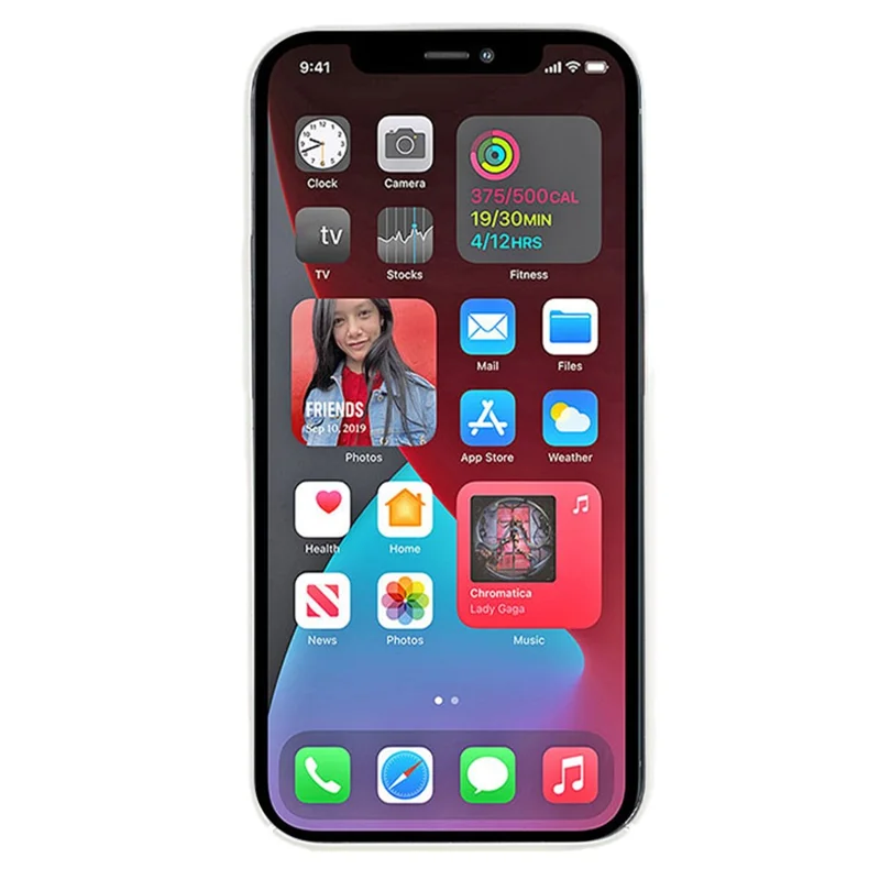 For iPhone 15 Pro Case Matte Hard PC Ultra-slim Cell Phone Cover - White