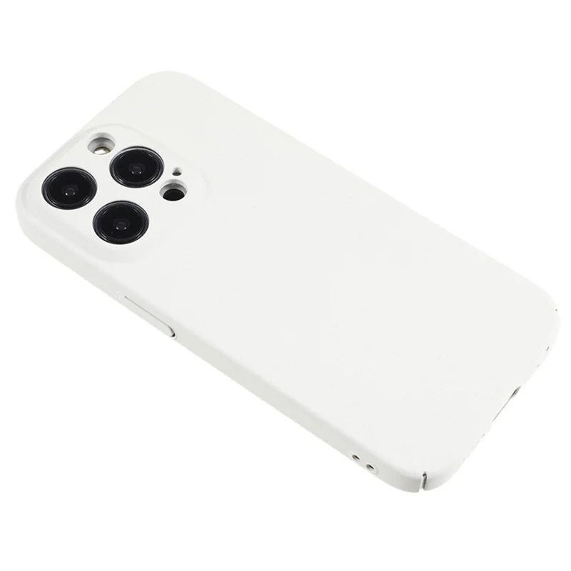 For iPhone 15 Pro Case Matte Hard PC Ultra-slim Cell Phone Cover - White